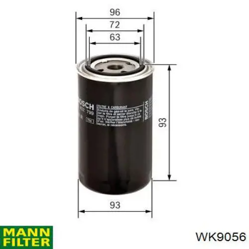 Comprar 504292579 Iveco Filtro diesel