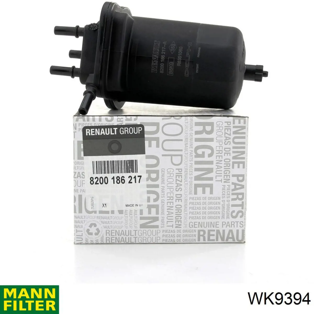 Filtro de gasoil Mann-Filter WK9394