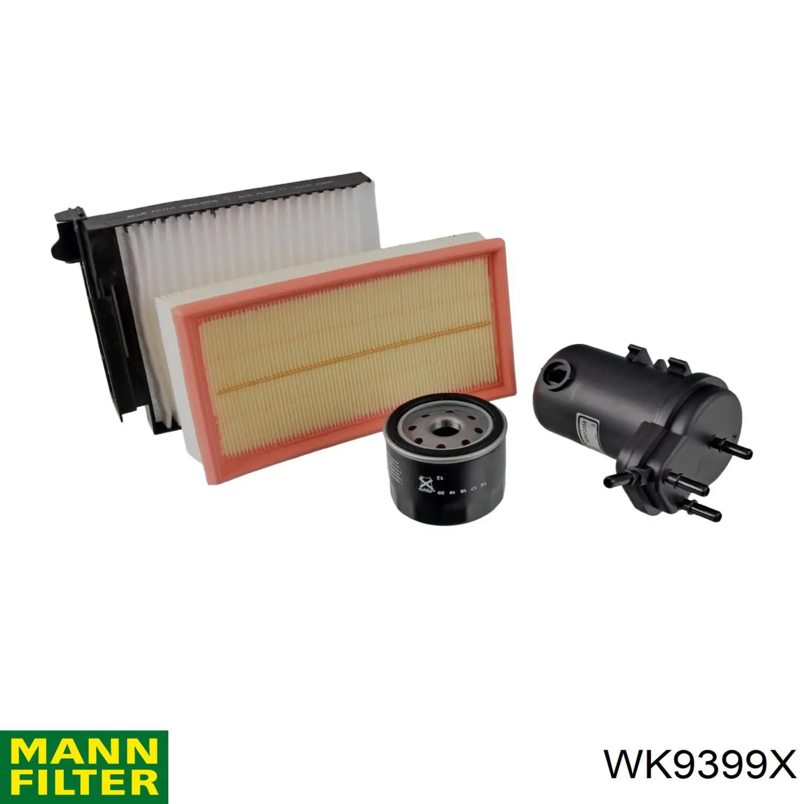 Filtro combustible Mann-Filter WK9399X precio, desde 25,45 EUR