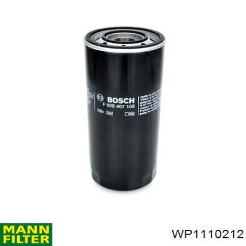 Filtro de aceite Mann-Filter WP1110212