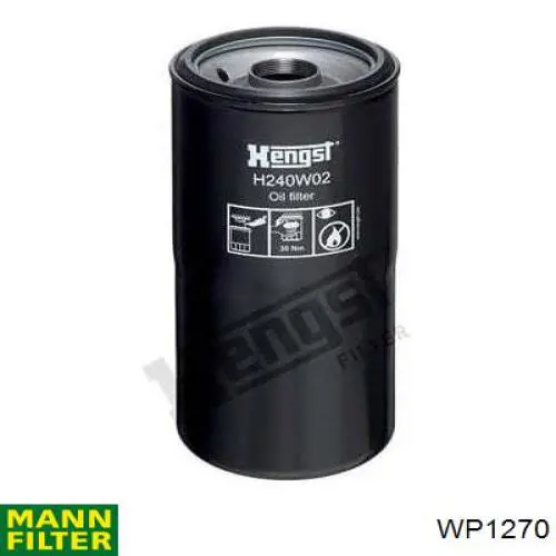 Comprar WP1270 Mann-Filter Filtros de aceite