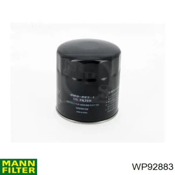 WP92883 Mann-Filter Filtro aceite