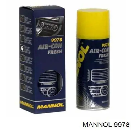 Desinfectante aire acondicionado MANNOL 9978