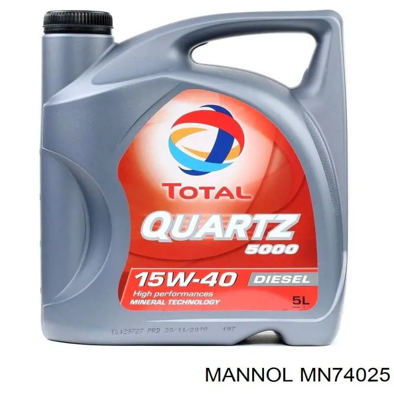 Aceite motor Mannol MN74025 precio, desde 37,50 EUR