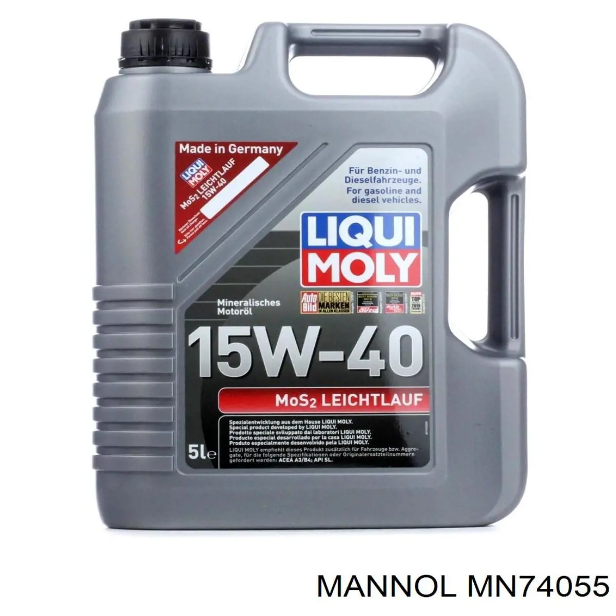 Aceite motor Mannol MN74055 precio, desde 21,13 EUR