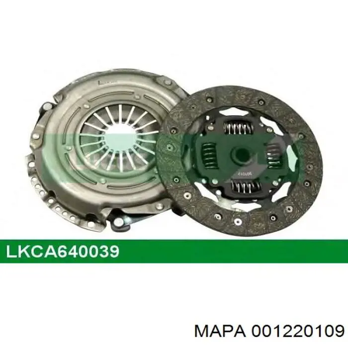 Kit de embrague (3 partes) Ford Fiesta CB1