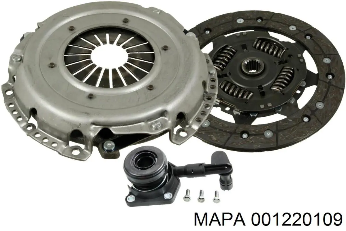 Kit de embrague (3 partes) Ford Fiesta CB1
