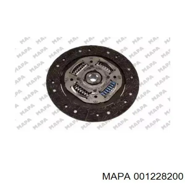 001228200 Mapa Embrague motor