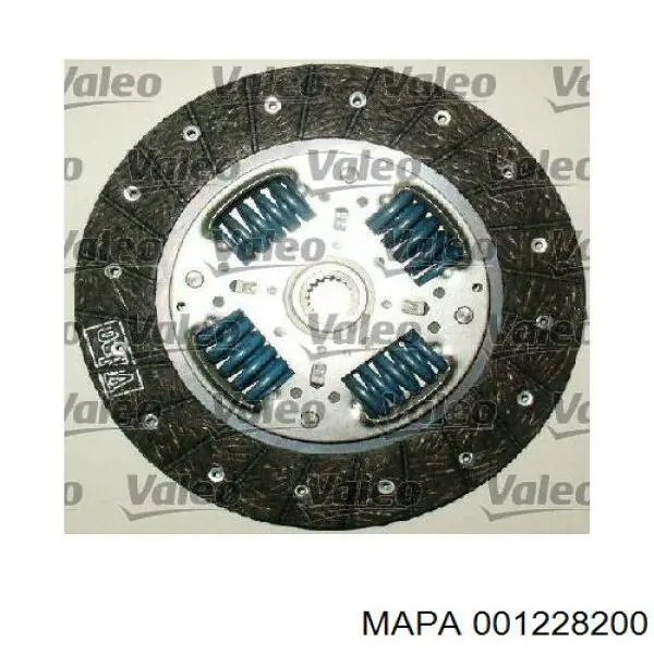 Comprar 001228200 Mapa Kit de embrague completo