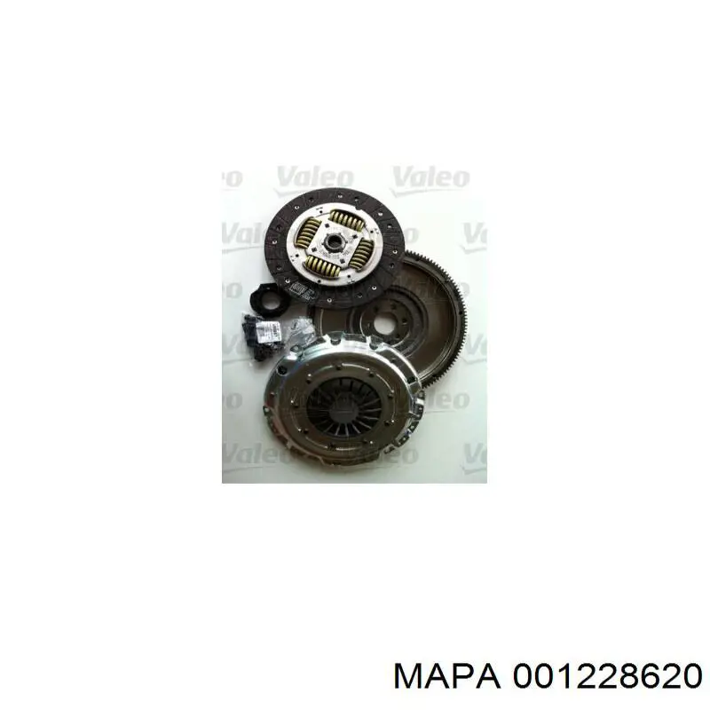 Kit de embrague Mapa 001228620