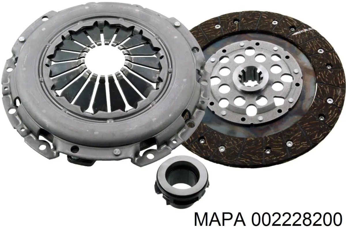 Embrague 002228200 Mapa