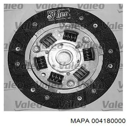 004180000 Mapa kit de embrague (3 partes)