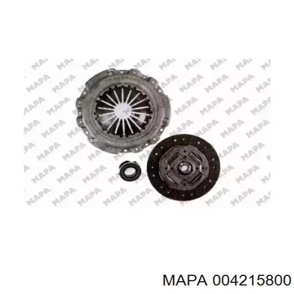 Embrague 004215800 Mapa
