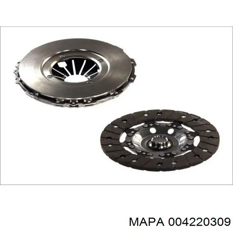 004220309 Mapa Embrague motor