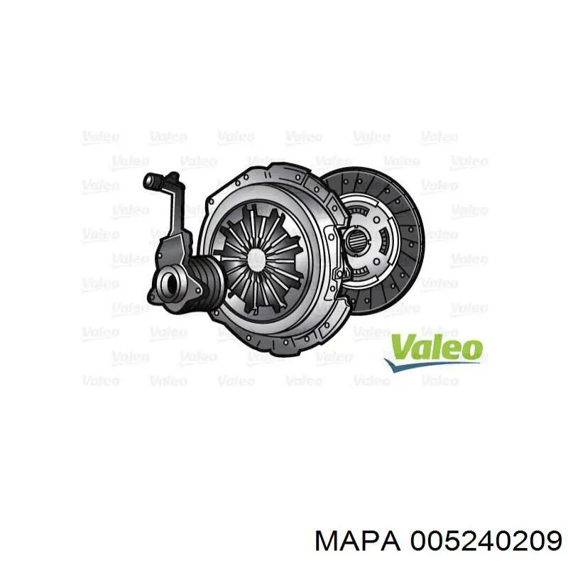Embrague 7701477031 Renault (RVI)