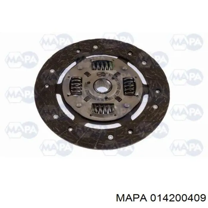 Kit de embrague Mapa 014200409
