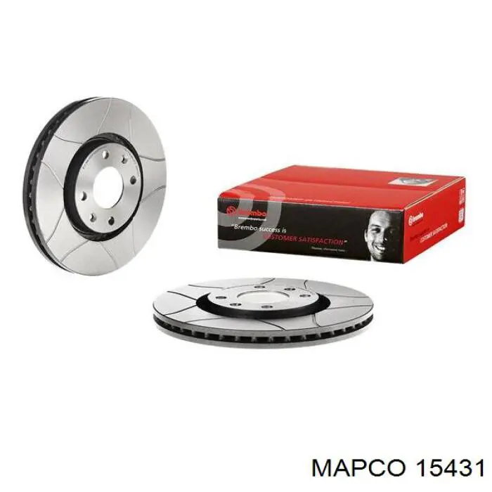 Freno de disco delantero Citroen C4 UD