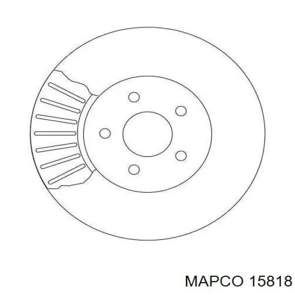 Freno de disco delantero Jaguar X-type CF1