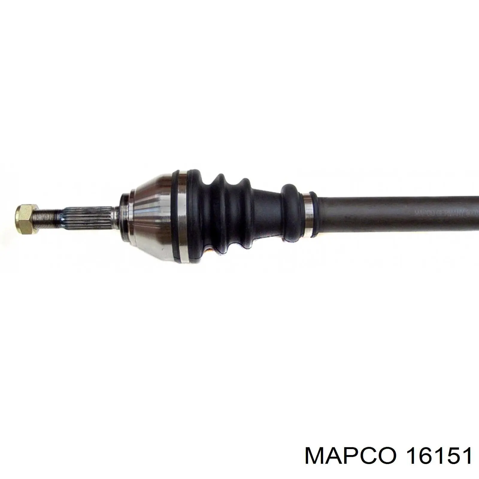 16151 Mapco árbol de transmisión delantero derecho