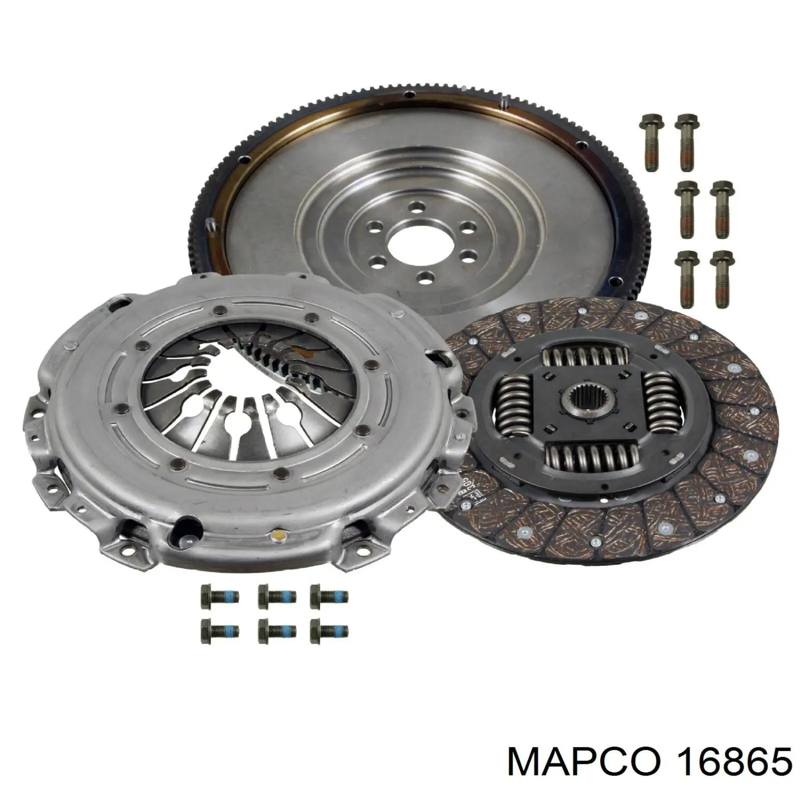 Semieje delantero derecho Mapco 16865