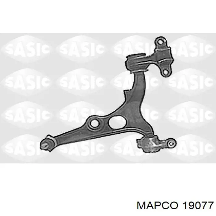 19077 Mapco barra oscilante, suspensión de ruedas delantera, inferior derecha