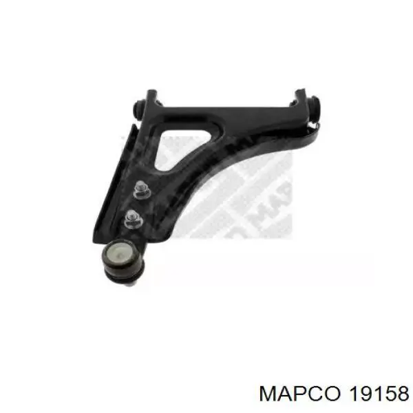 19158 Mapco barra oscilante, suspensión de ruedas delantera, inferior derecha