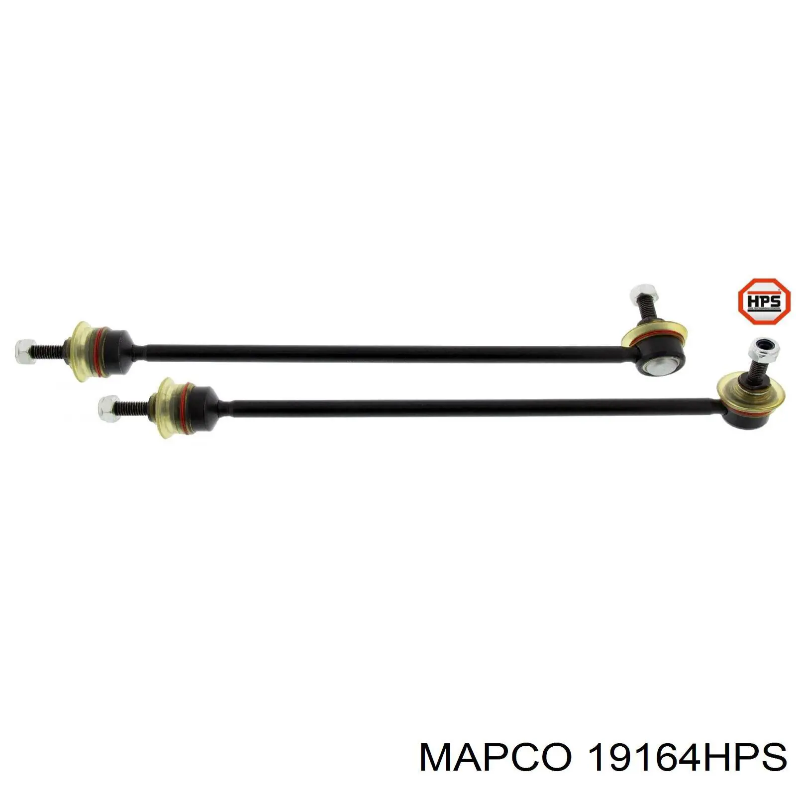 19164HPS Mapco soporte de barra estabilizadora delantera