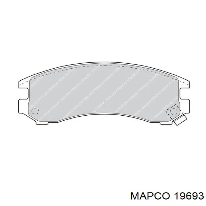 Rótulas de dirección Mapco 19693
