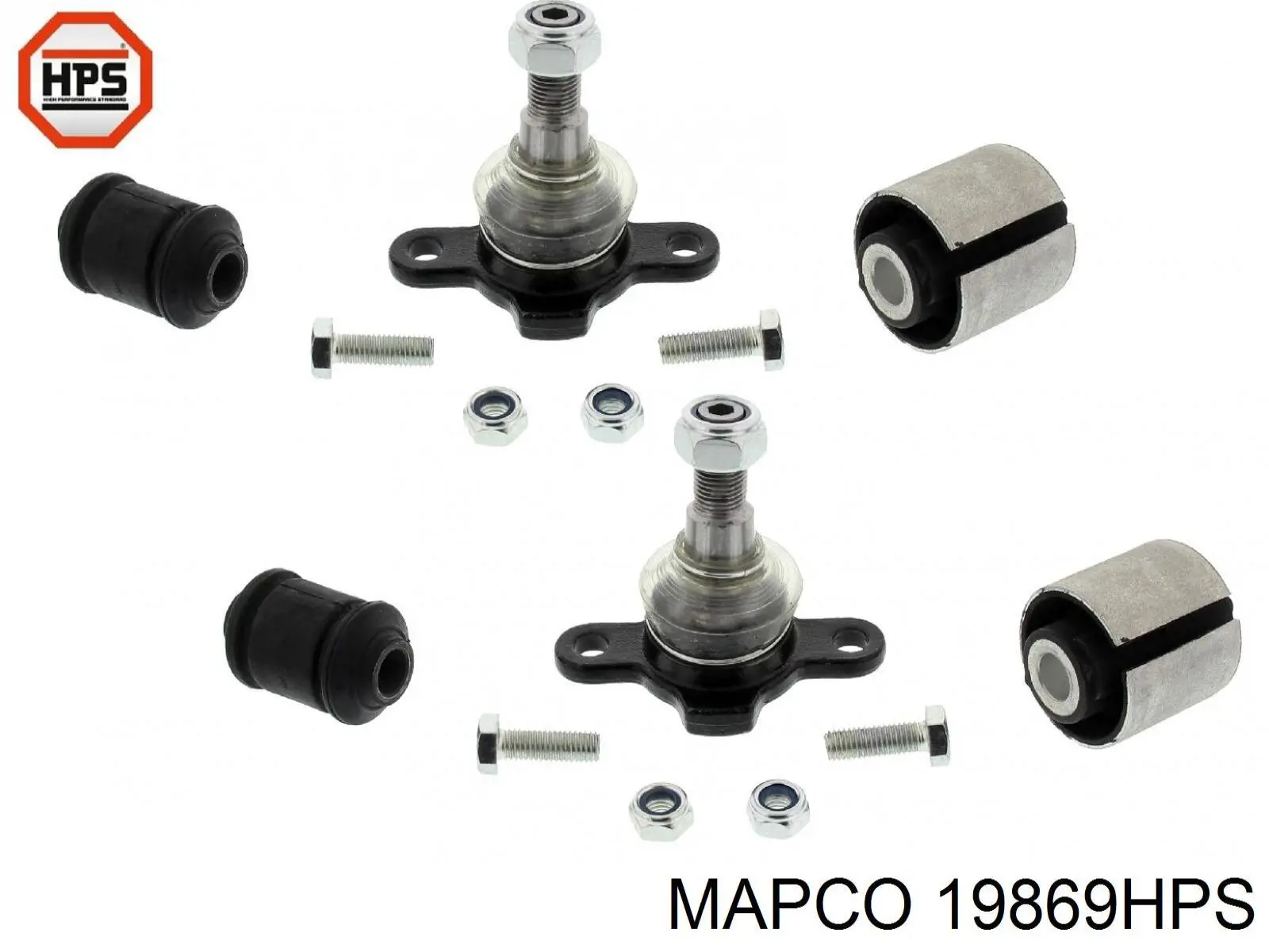 Rótula inferior de suspensión 19869HPS Mapco