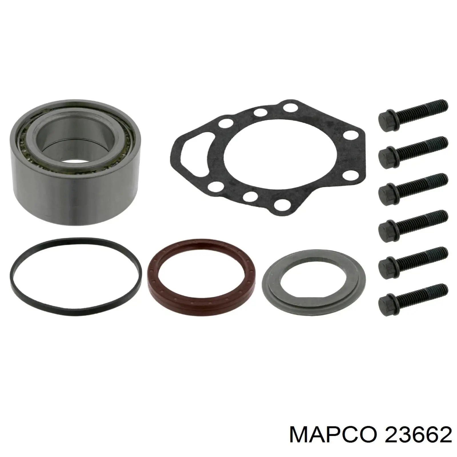 Tensor, correa de distribucion 23662 Mapco