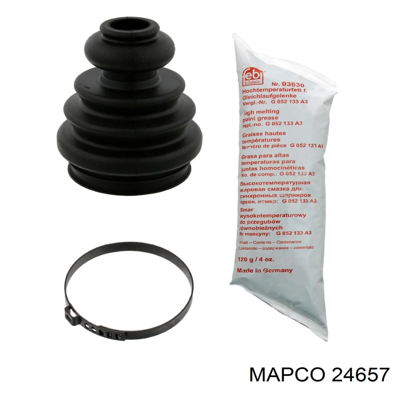Tensor de la correa trapecial poli v Mapco 24657