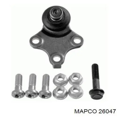 Buje de rueda delantero 26047 Mapco