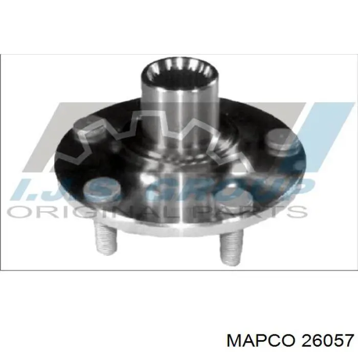 Buje de rueda delantero 60545087 Fiat/Alfa/Lancia