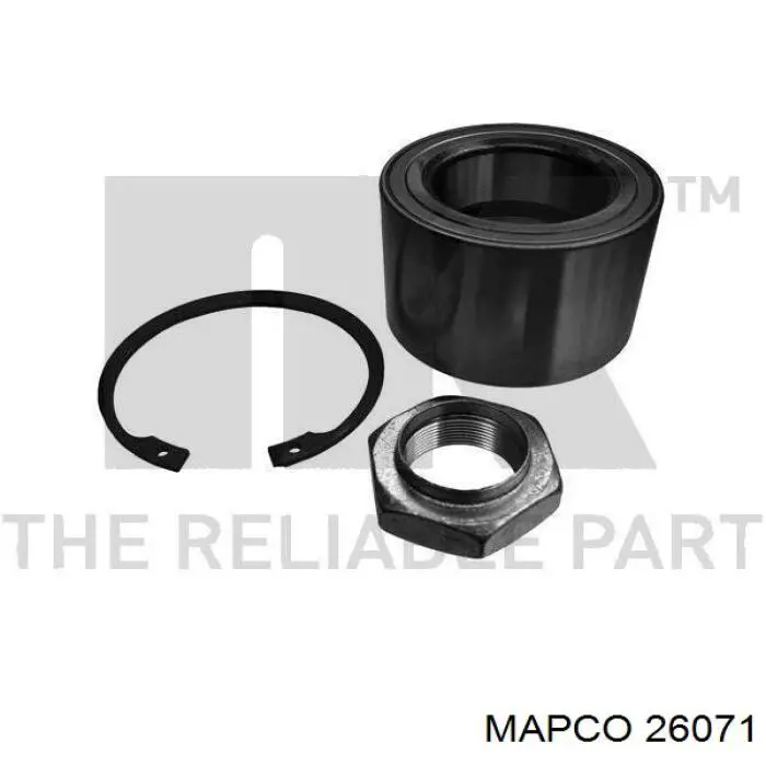 Cojinete de rueda delantero Mapco 26071 precio, desde 47,69 EUR