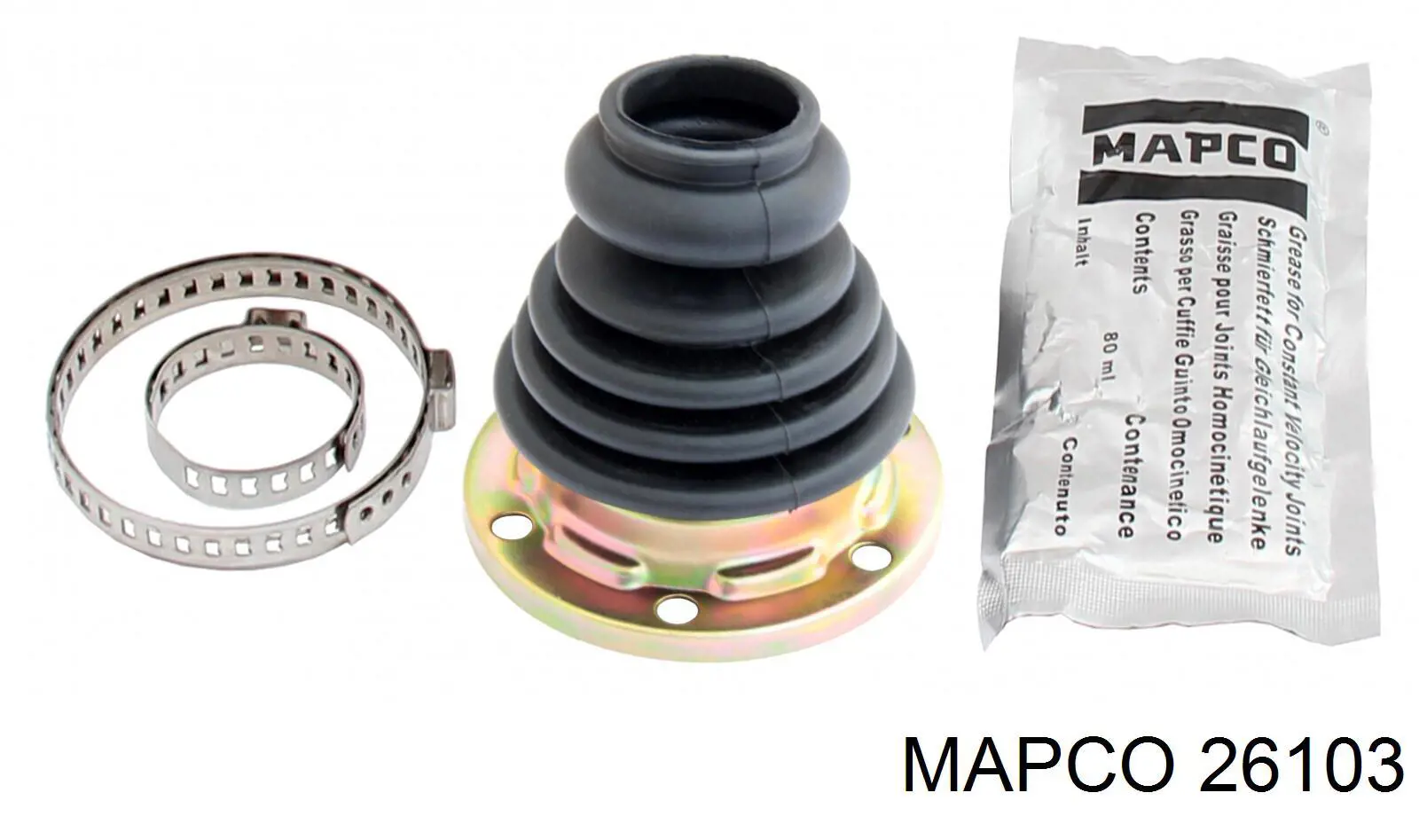 Comprar 26103 Mapco Cojinete de rueda trasero