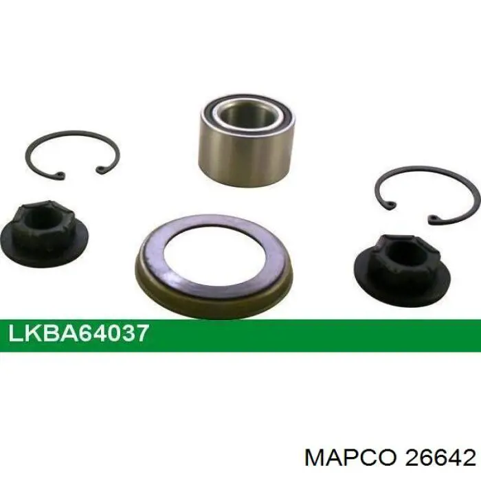 Cojinete de rueda trasero Ford Focus 1 DFW