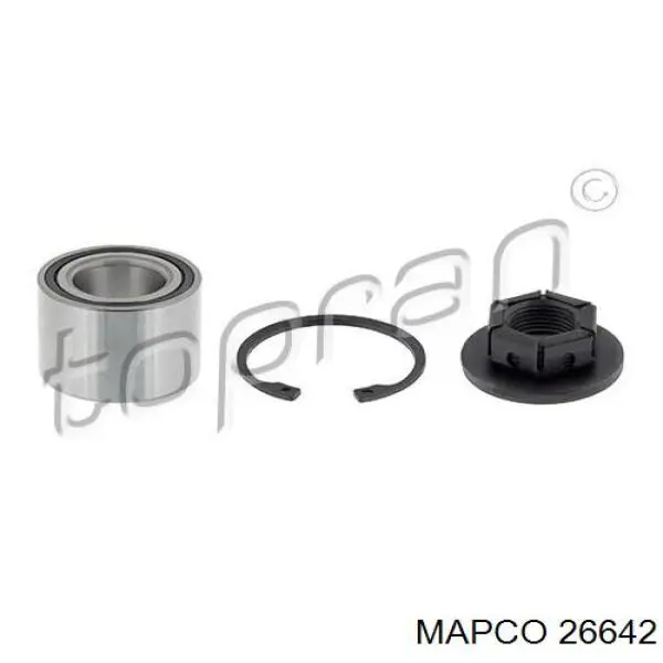 Cojinete de rueda trasero Ford Focus 1 DFW