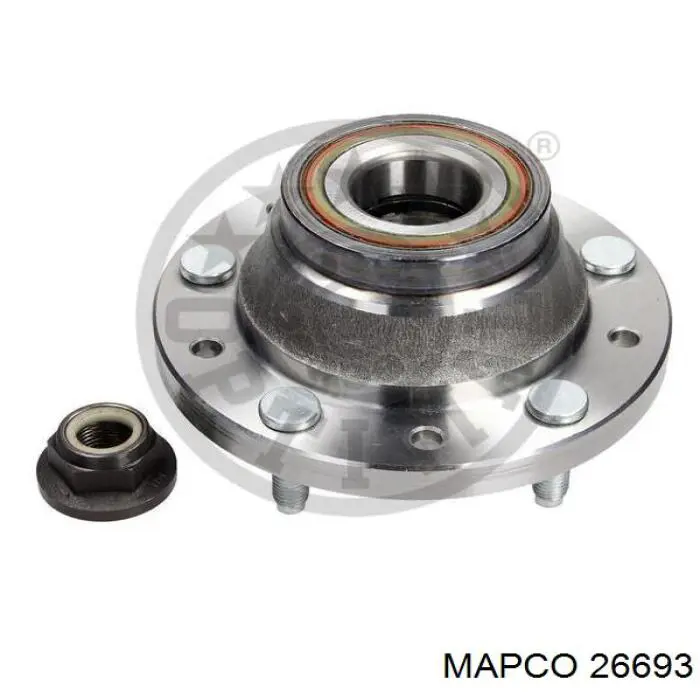 26693 Mapco cubo de rueda trasero