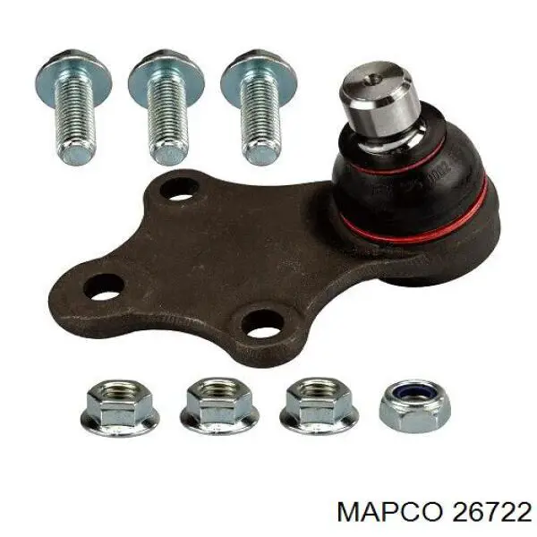 26722 Mapco Cubo delantero