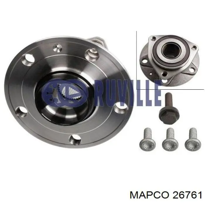 Buje de rueda delantero Mapco 26761 precio, desde 83,80 EUR