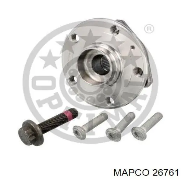 Buje de rueda delantero 26761 Mapco