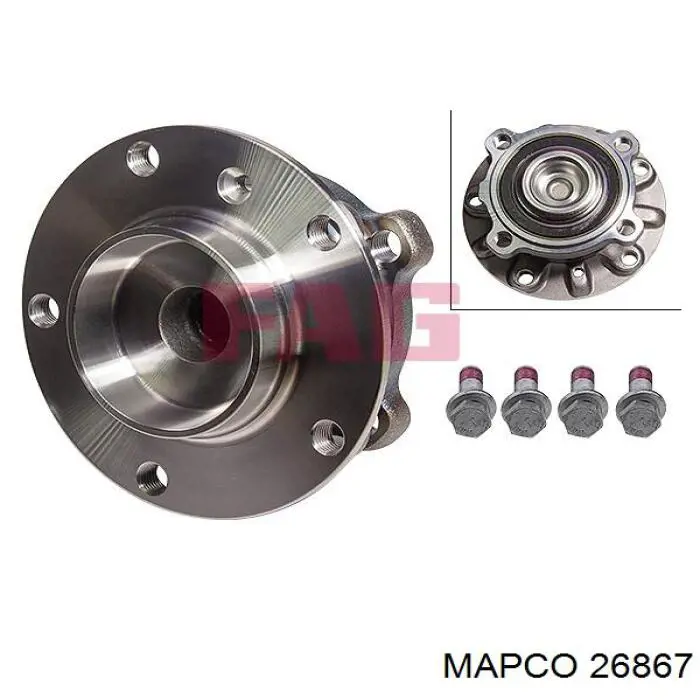 Cubo de rueda delantero BMW 5 E39