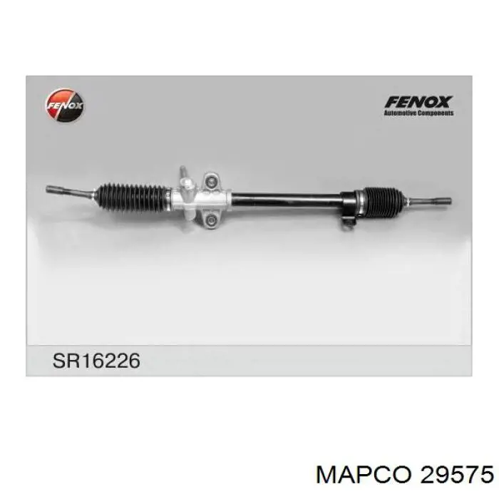 29575 Mapco Cremallera caja de direccion