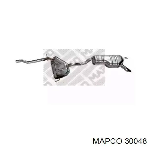 Silenciador trasero Polmostrow 7405 precio, desde 103,26 EUR