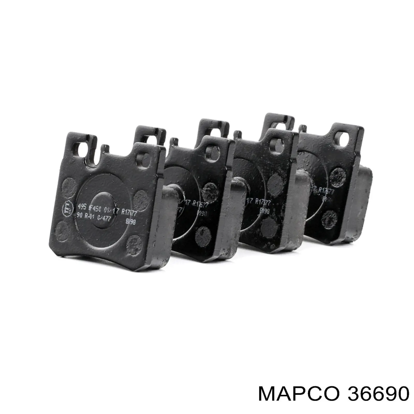 36690 Mapco silentblock de mangueta trasera