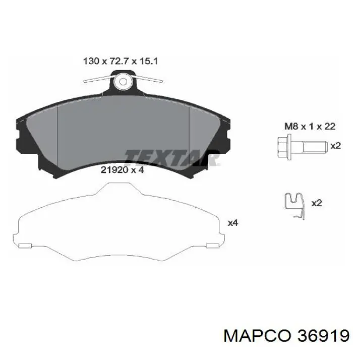 Comprar 36919 Mapco Buje silencioso del subchasis delantero