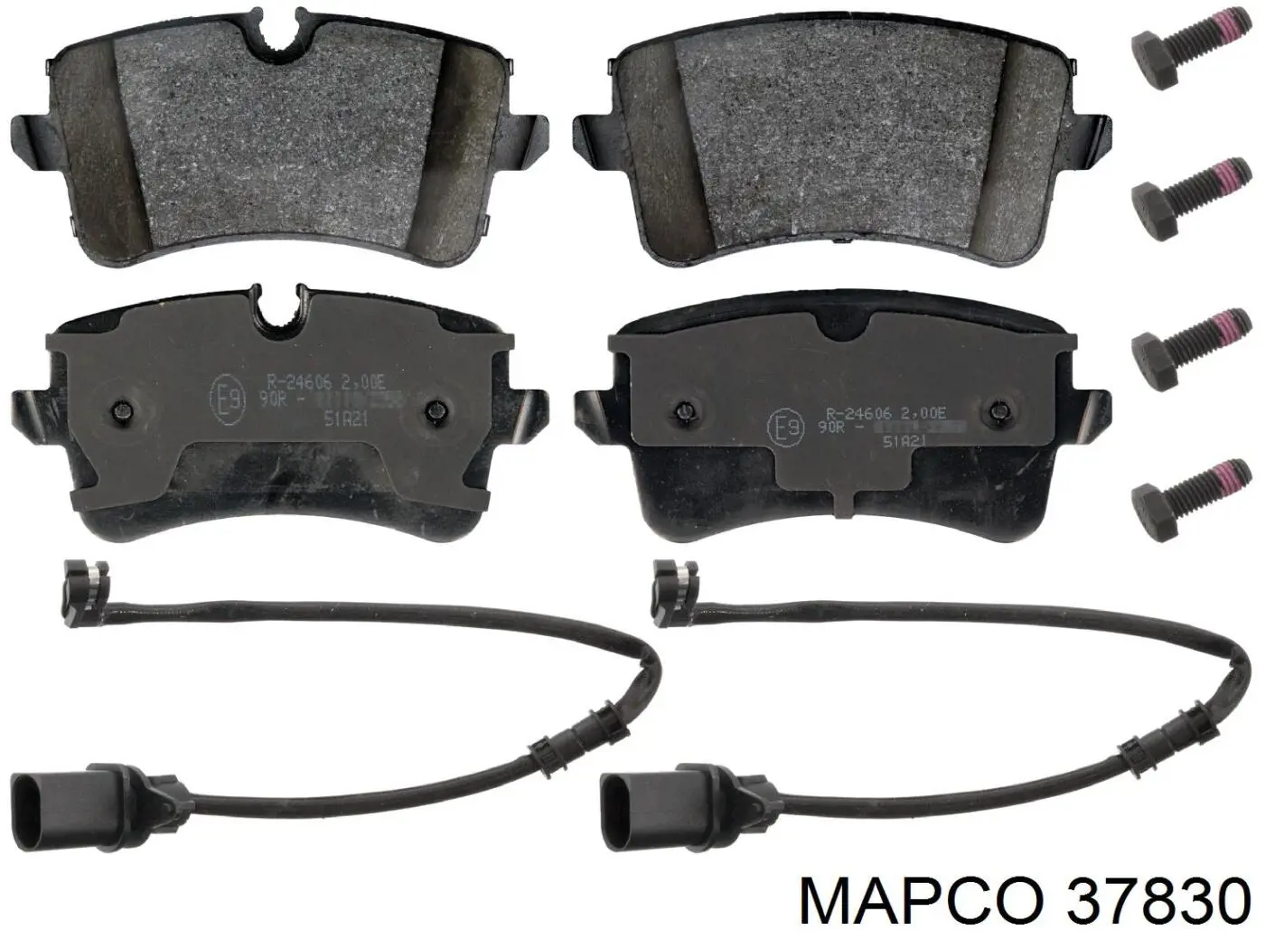 37830 Mapco silentblock de brazo de suspensión trasero superior