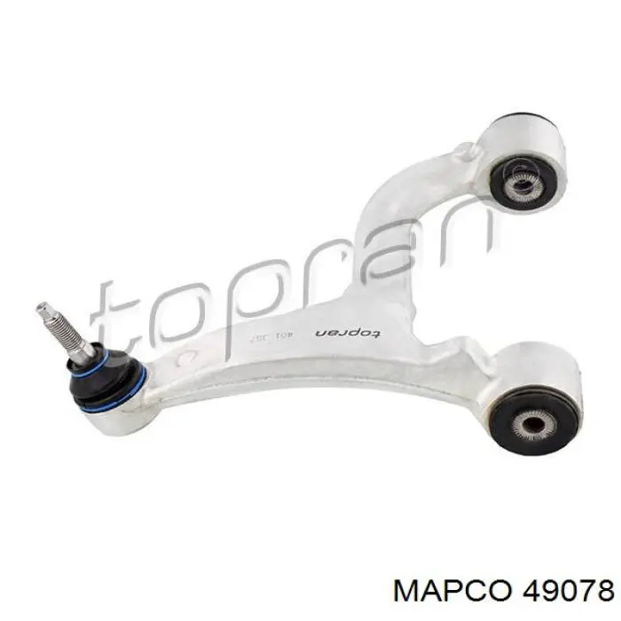 Brazo inferior izquierdo de la suspensión delantera 49078 Mapco