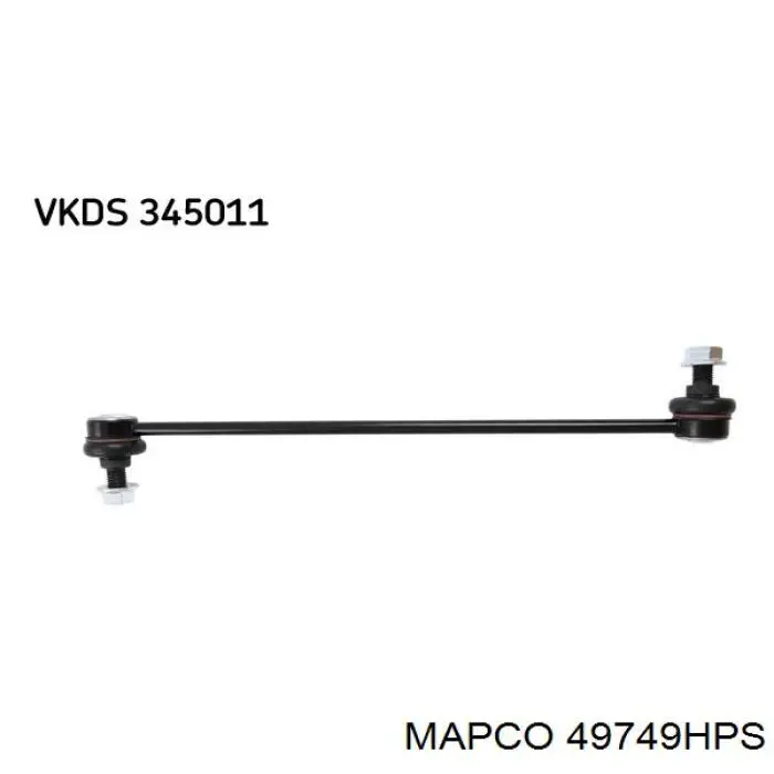 Soporte de la barra estabilizadora delantera Mapco 49749HPS