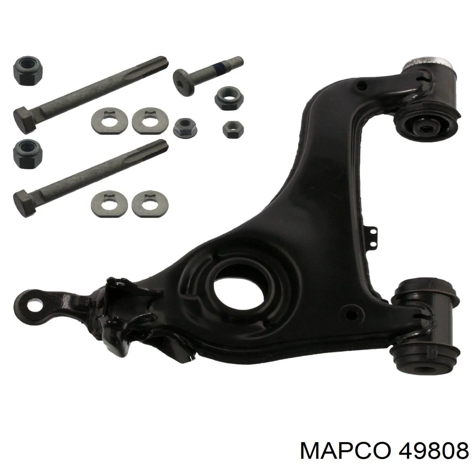 Brazo inferior izquierdo de la suspensión delantera Mapco 49808